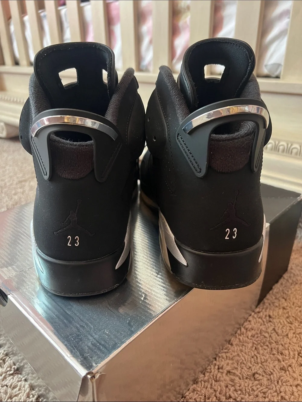 Air Jordan retro 6 chrome